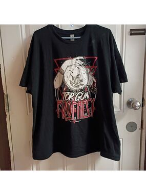 2/$10 Top Gun Prophecy Gothic Witchy Graphic Tee Size 2XL